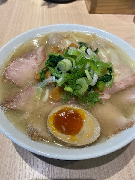 『塩中華そば』桜上水 船越のレビュー ラーメンデータベース