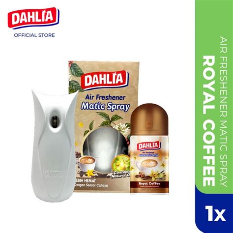 Jual Dahlia Air Freshner Matic Spray Royal Coffeealat Pengharum