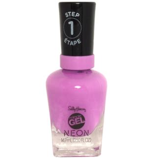 Sally Hansen Miracle Gel Nail Polish Neon 054 Violet Voltage 3 99