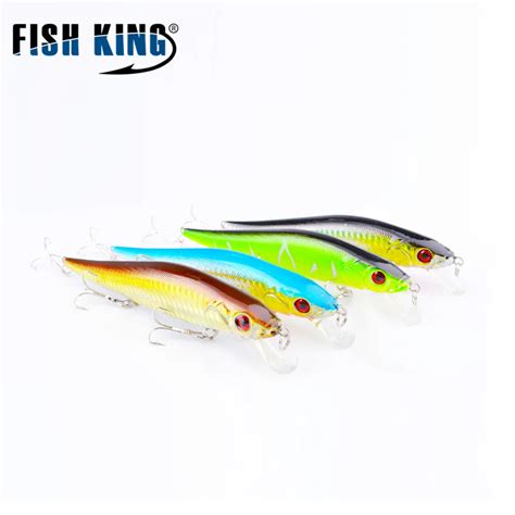 Fish King Isca De Pesca Minnow Isca De Pesca Flutuante De 21g 130mm