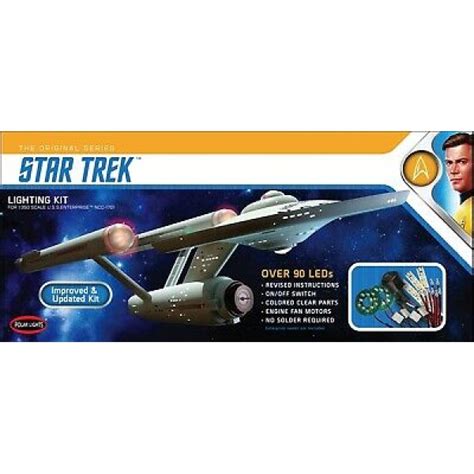 Polar Lights Star Trek Lighting Kit For 1 350 Scale U S S Enterprise