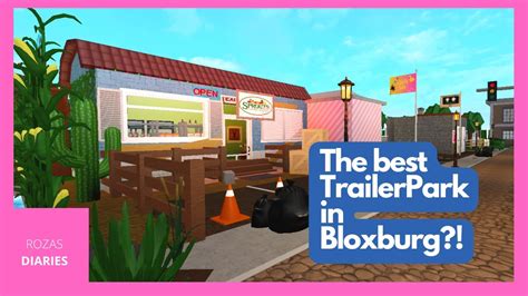 Touring My 500K Bloxburg Trailerpark YouTube