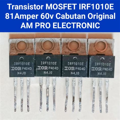 Jual Tr Fet Irfz N Irf E Irf Transistor Mosfet Cabutan Original