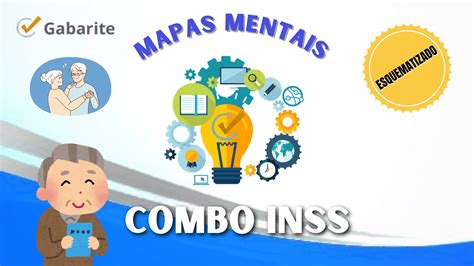 Combo INSS - 710 Mapas Mentais para Concursos | VER Amostras