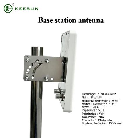 Mhz Dbi Outdoor Directional Panel Antenna For Base Station