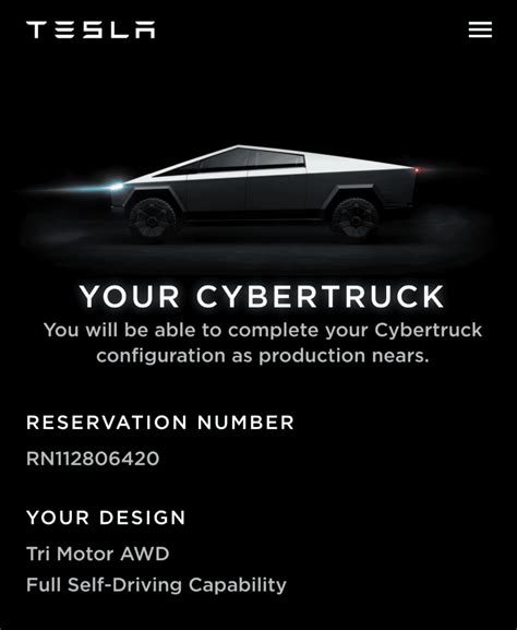 Post your Cybertruck preorder reservation number! | Page 25 | Tesla ...