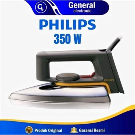 Jual Setrika Phillips HD 1172 350 Watt Dry Iron Original Setrika