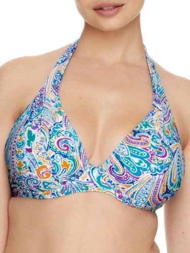 Sunsets HARMONY Muse Halter Bikini Swim Top US E F G EBay