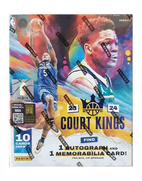 Panini Nba Basketball Court Kings Hobby Box Diggaz Trading Cards