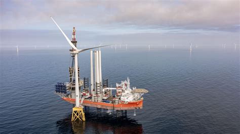 Sse Hits 100 Turbine Milestone At Seagreen