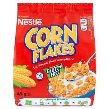 Nestlé Corn Flakes Śniadaniowe płatki kukurydziane 45 g Zakupy online