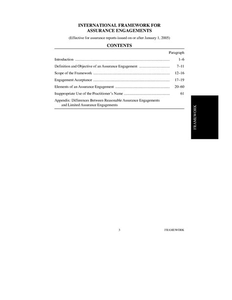 B003 2010 Iaasb Handbook Framework 1 3 Framework Framework International Framework For