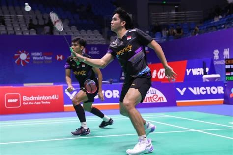 China Open 2024 Ganda Putra Indonesia Fikri Daniel Singkirk