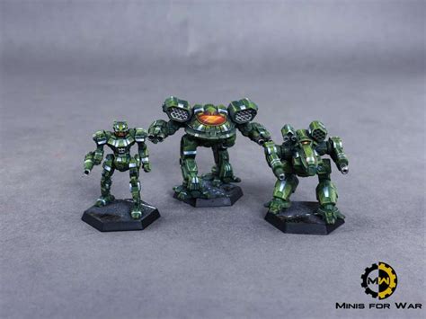 BattleTech House Davion Minis For War Painting Studio