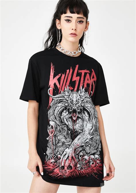 Crypt T Shirt Killstar Clothing My Tee Graphic Tees Black