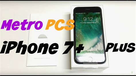 Metro Pcs iPhone 7 Plus Unboxing & Review - YouTube