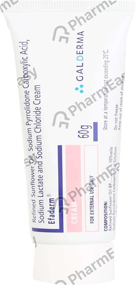 Buy Efaderm Cream 60gm Online At Flat 15 Off Pharmeasy