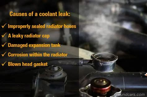 Coolant leak: Symptoms, causes, and fix guide - Gmund Cars