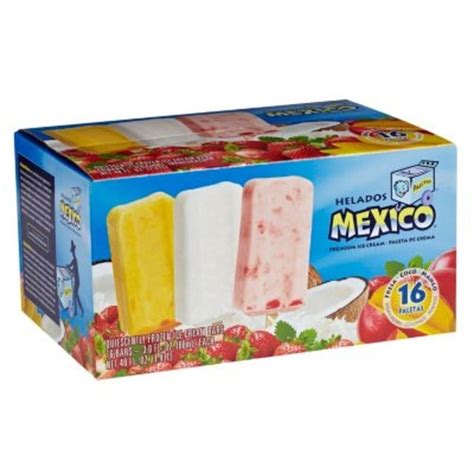 Helados Mexico Ice Cream Bars Strawberry Coconut Mango Each Free