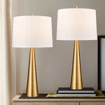 Austin Tapered Lamp Set, 2-pack? | Costco $50