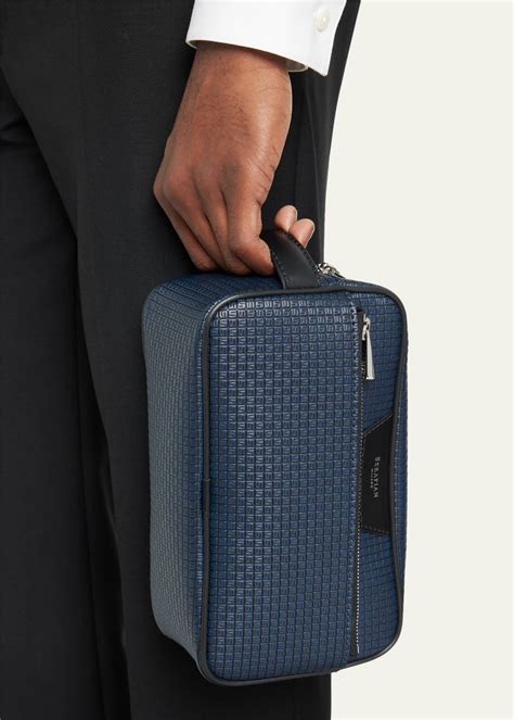 Serapian Mens Stepan Toiletry Bag Bergdorf Goodman