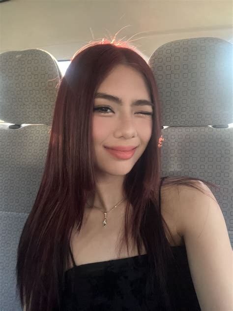 BINI MIKHA In 2024 Pretty Brunette Red Hair Tiktok Style