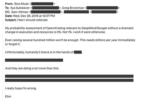 Openai公布2015—2018年重要邮件，回应马斯克起诉 公众号转载 人工智能 至顶网
