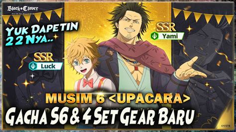 S Mulai Gacha Yami Luck Ada Set Gear Baru Banjir Event