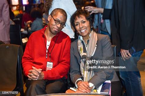 Patrick Agee And Actress Sheila Frazier Pose For A Picture During