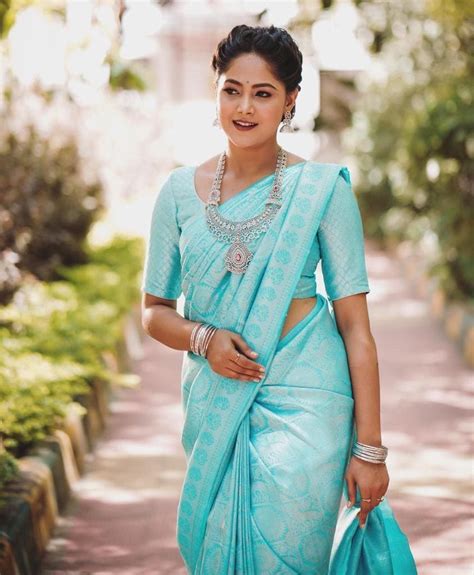 Light Blue Pattu Saree Lupon Gov Ph