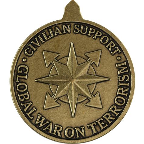 Global War On Terrorism Civilian Service Medal Usamm