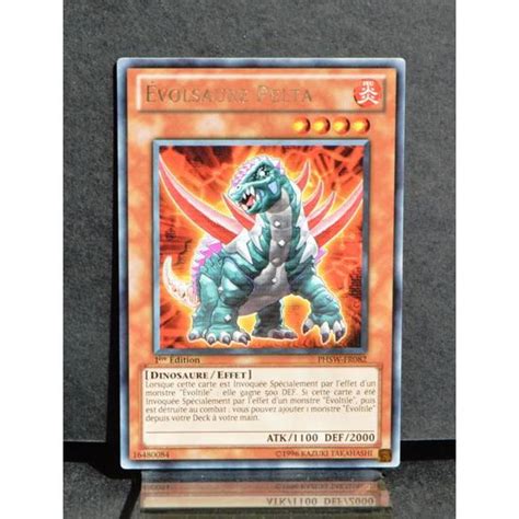 Carte YU GI OH PHSW FR082 Evolsaure Pelta NEUF FR Cdiscount Jeux Jouets