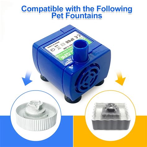 160L H 1 5W Mini Submersible Pump 5V DC Low Noise Brushless Motor Pump