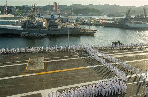 USS Ronald Reagan Departs Yokosuka To Resume Patrol U S Pacific