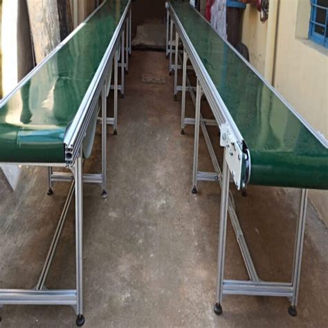 Rubber Flat Belt Conveyor Load Capacity Upto Kg At Best Price In