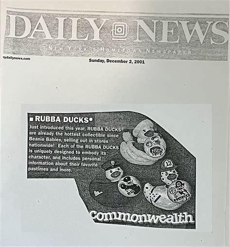 Daily News – New York’s Hometown Newspaper – Rubba Ducks | Rubba Ducks