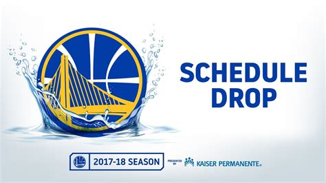 Nba Champion Golden State Warriors Announce Schedule For 2017 18 Season