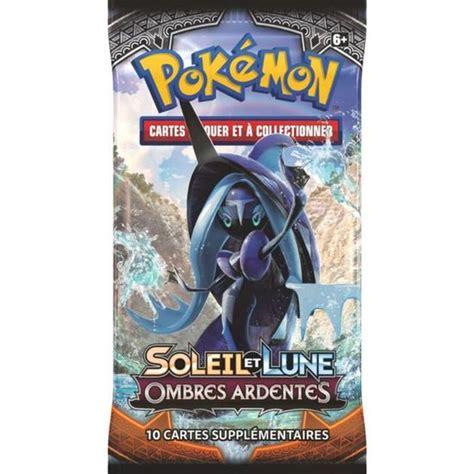 Booster Pokemon Soleil Et Lune Ombres Ardentes Cartes A