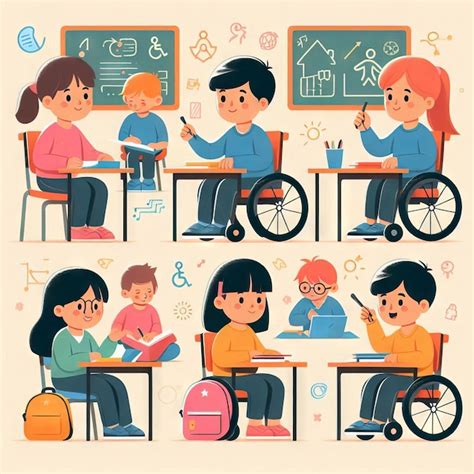 Inclusive Education Illustration Pictures | Freepik