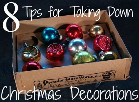 8 Tips For Taking Down Christmas Decorations