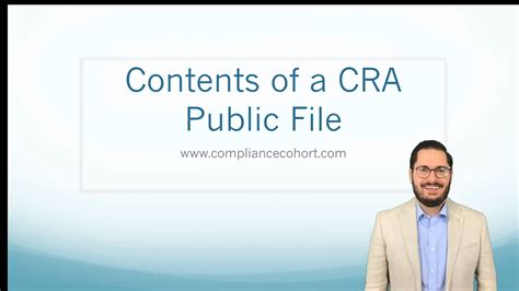 Contents Of A Cra Public File — Compliance Cohort