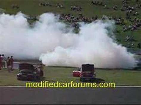 Gary Myers Blown Mustang Burnout YouTube