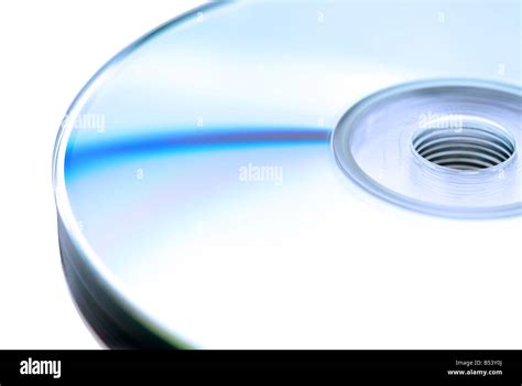 Closeup Of A Stack Of Compact Disks Stock Photo Alamy