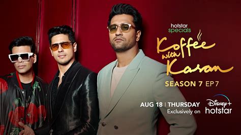 Hotstar Specials Koffee With Karan Season 7 Episode 7 12 00am