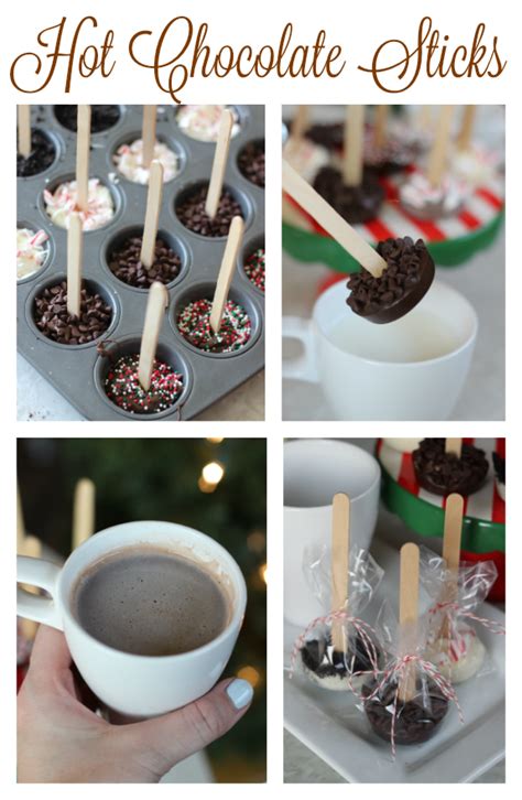 Make Hot Chocolate Sticks To Melt In A Cup Of Milk