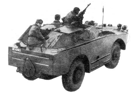 BRDM-1 4x4 Wheeled Amphibious Light Armored Scout Car