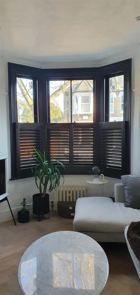 Bay Window Shutters London London Shutter Blinds