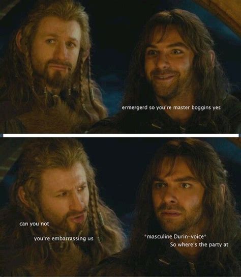 Kili And Fili The Hobbit Lotr Funny Lord Of The Rings