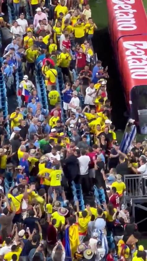 El Mensaje De La Conmebol Tras La Pelea De Los Jugadores De Uruguay Con