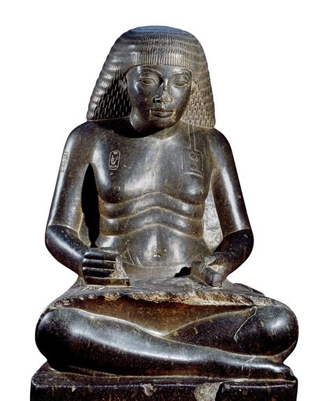 Enciclopedia Basica Amenhotep Hijo De Hapu En Esta Estatua Amenhotep